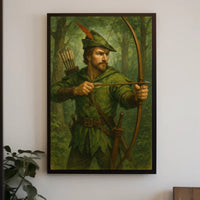 The Archer in the Forest Poster