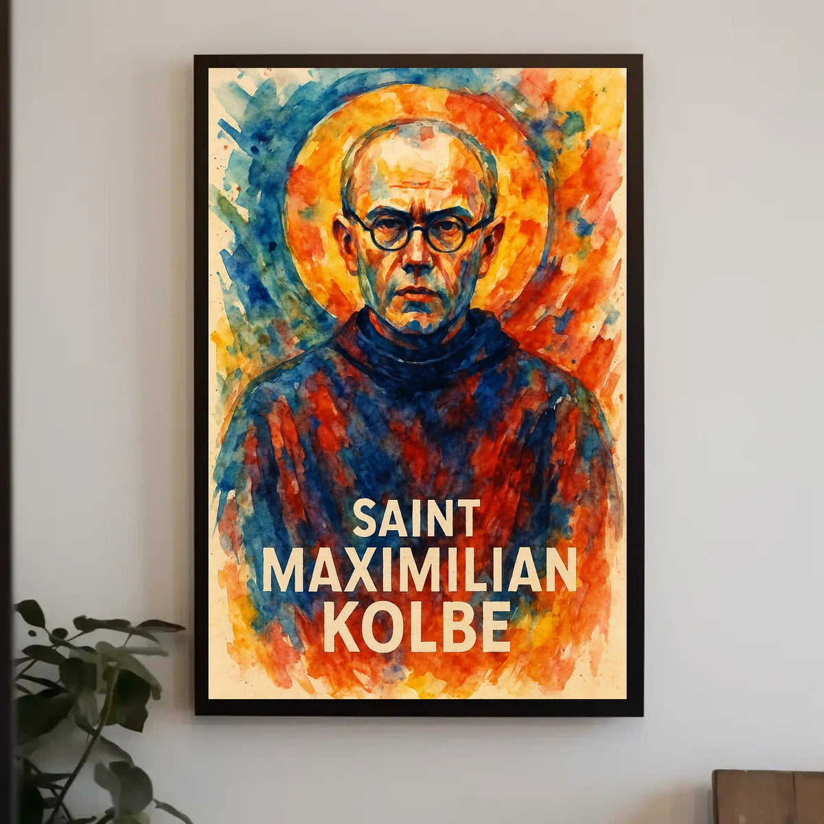 Saint Maximilian Kolbe Poster