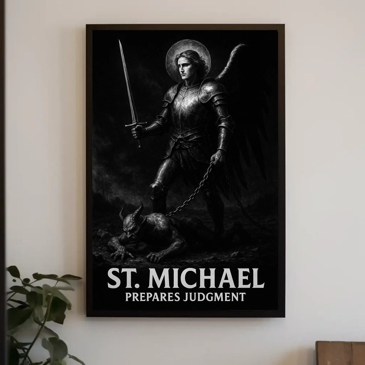 St. Michael Prepares Judgment Poster