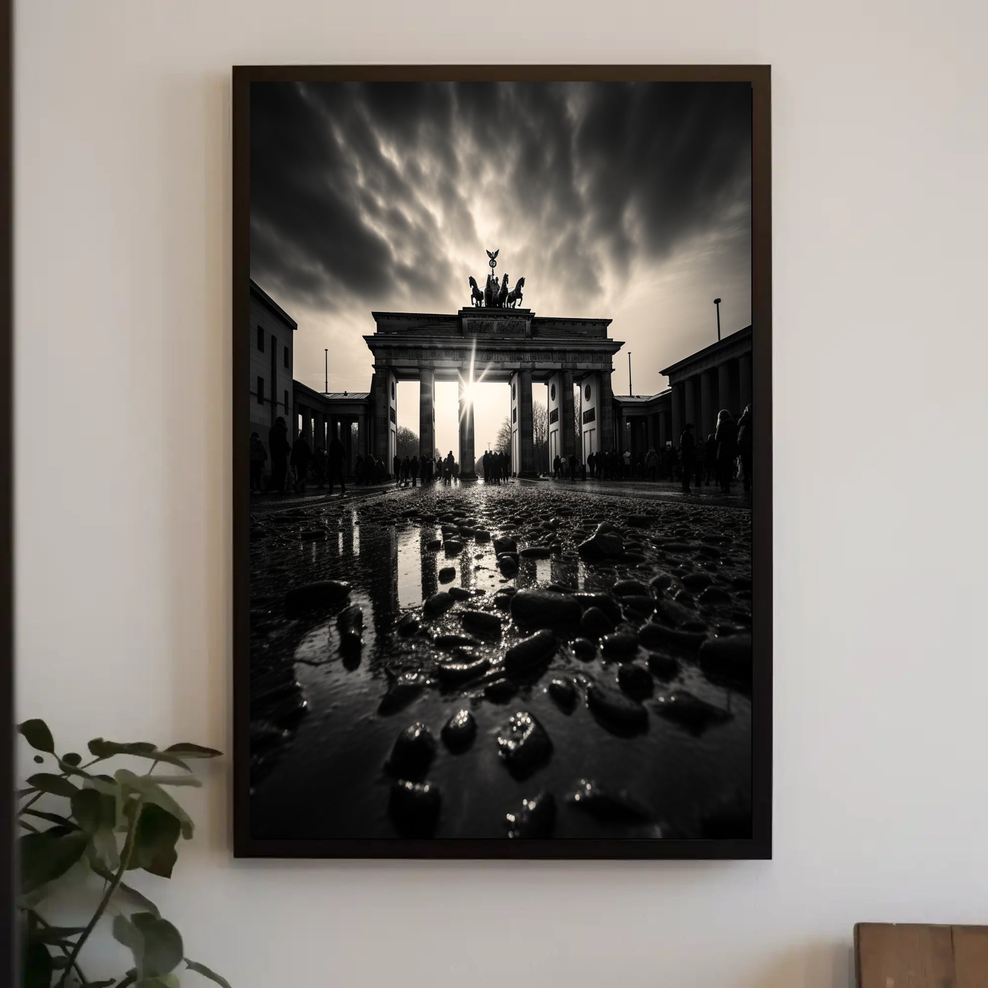 The Brandenburg Gate At Dusk Poster