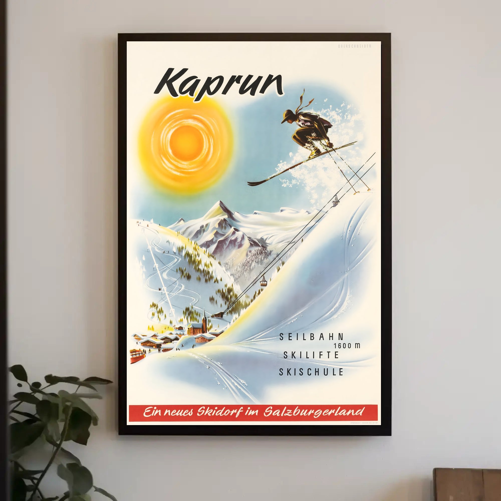 Discover Kaprun: A New Ski Village Poster PosterGoat