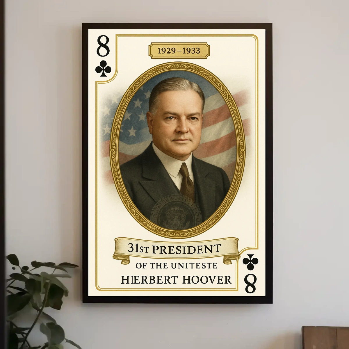 Herbert Hoover 31st President Poster