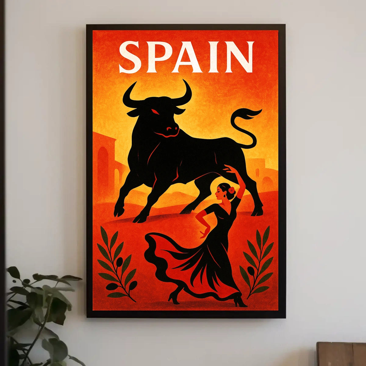 Vibrant Spain Poster