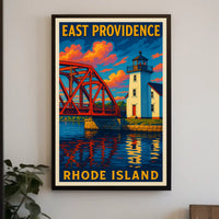 East Providence Rhode Island Poster