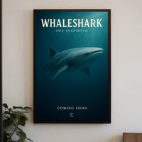 Whaleshark Awe-Inspiring Poster PosterGoat