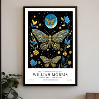 William Morris Cotton Prints Exhibition Poster