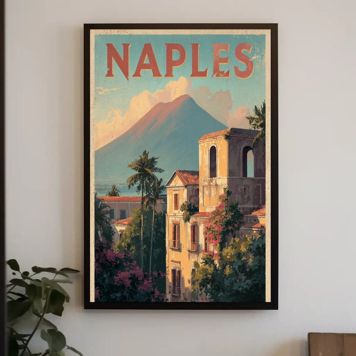 Naples A Scenic Retreat Poster