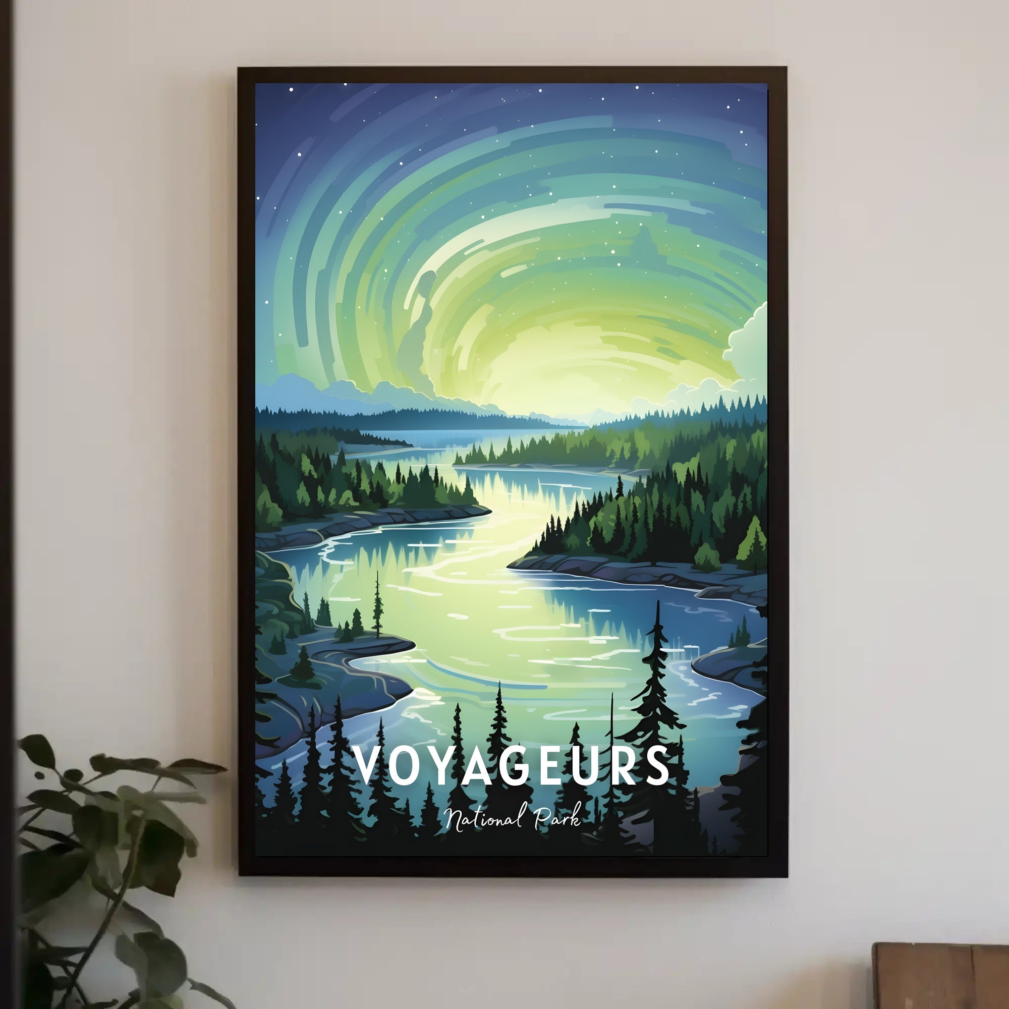 Voyageurs National Park Scenic Poster Print