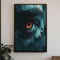 Lighthouse Under Aurora Borealis Coastal Poster Art PosterGoat