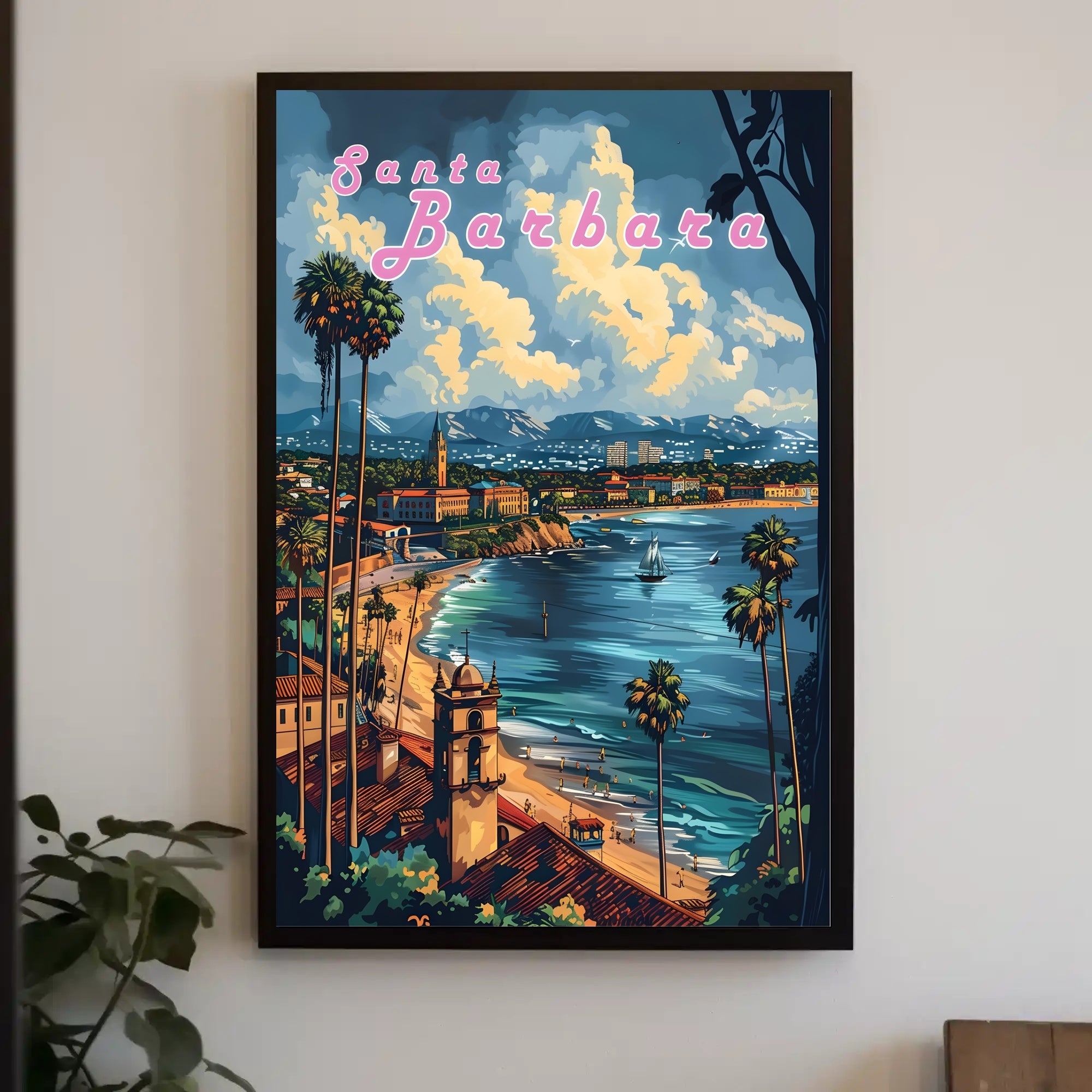 Santa Barbara Scenic Poster