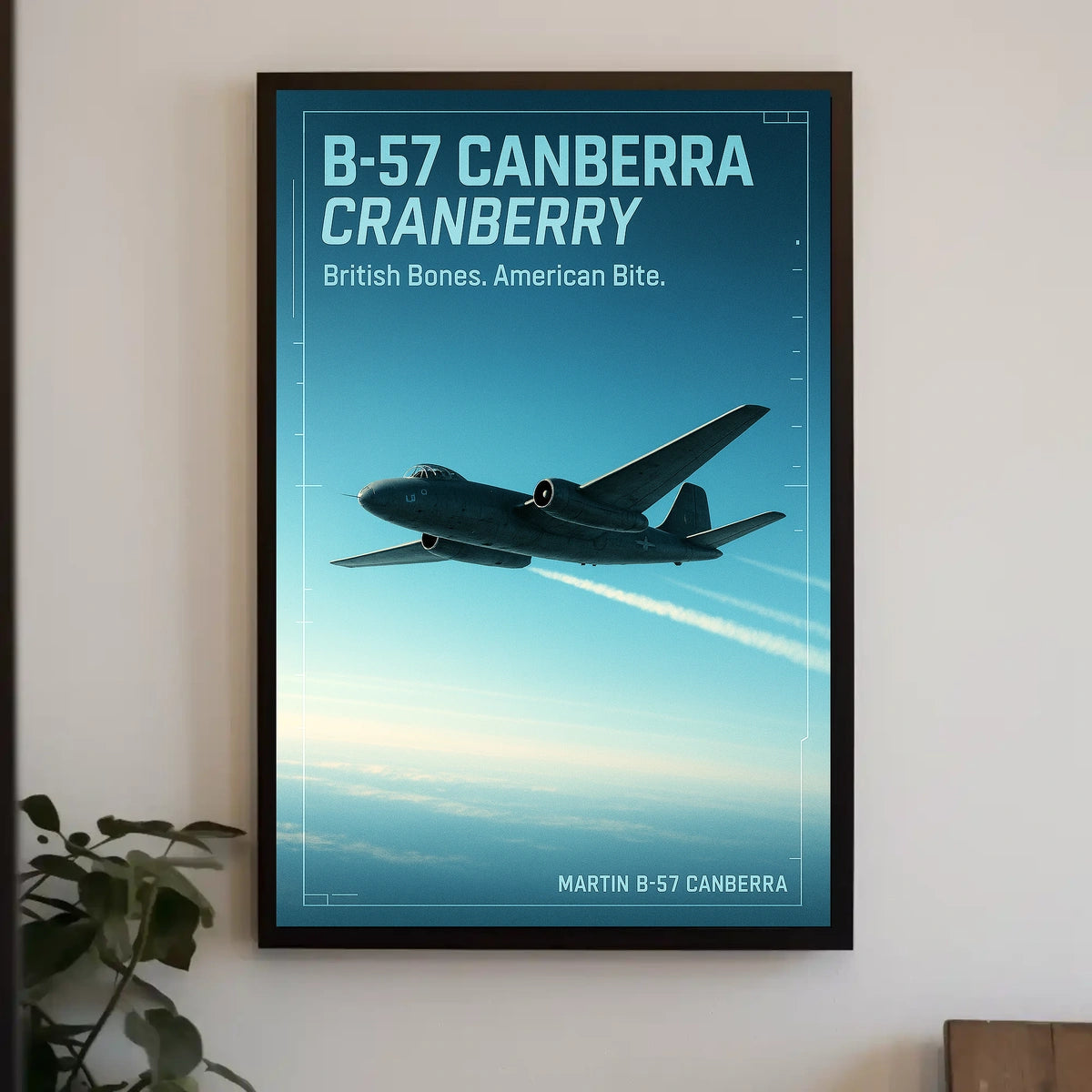 B-57 Canberra: British Bones, American Bite Poster