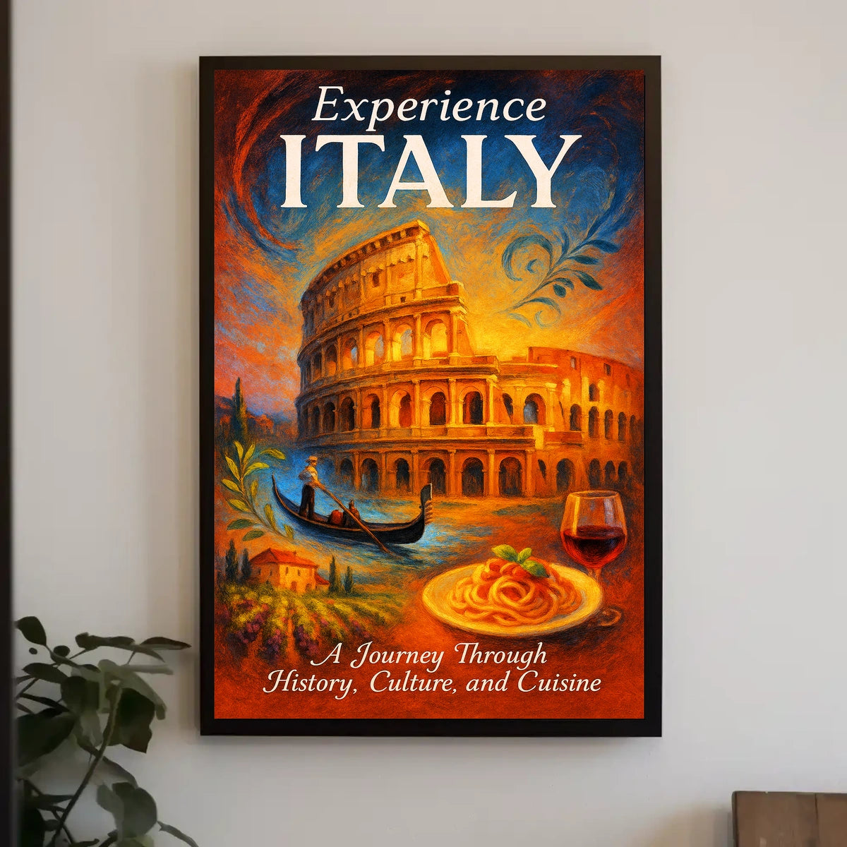 Experience Italy Poster