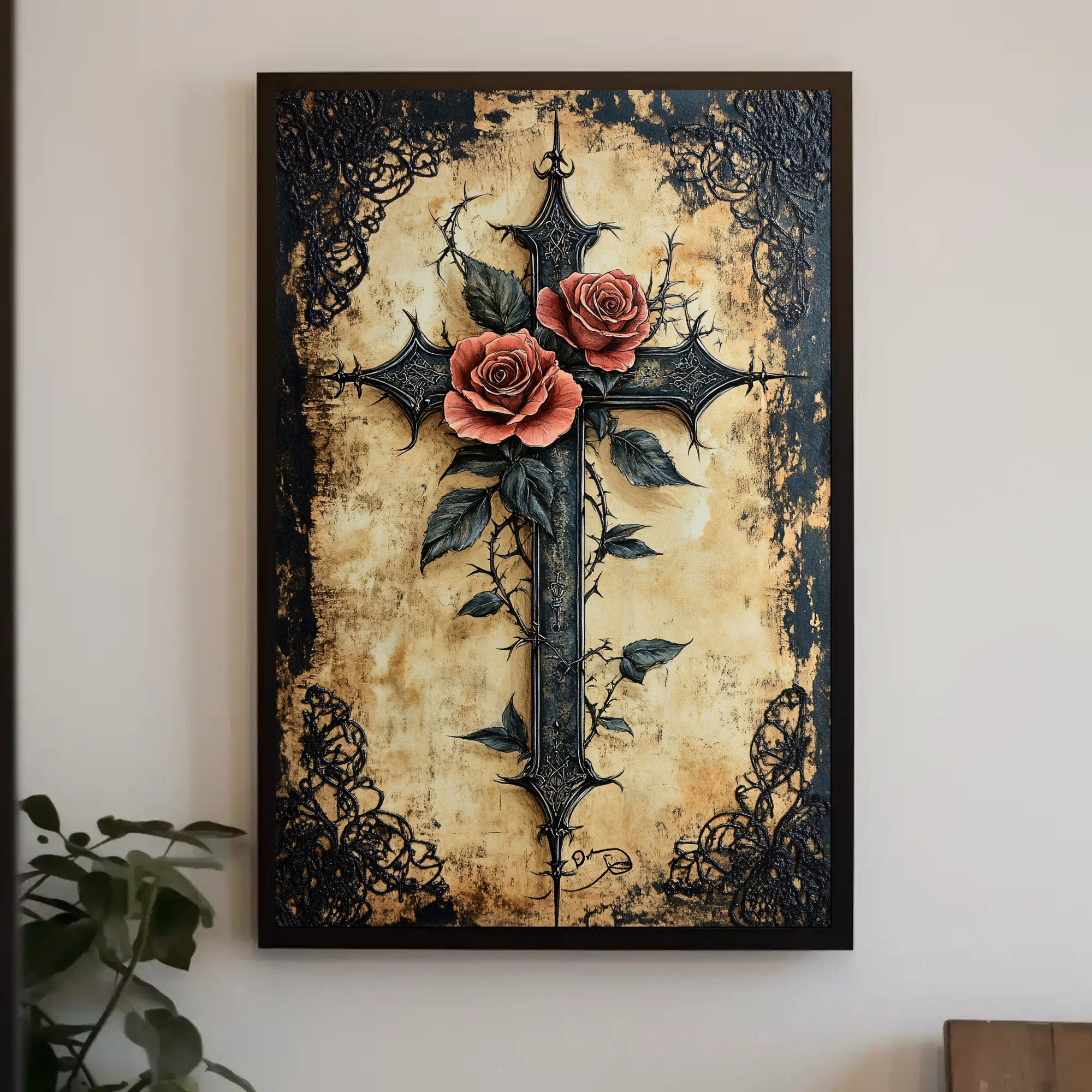 Gothic Elegance Poster