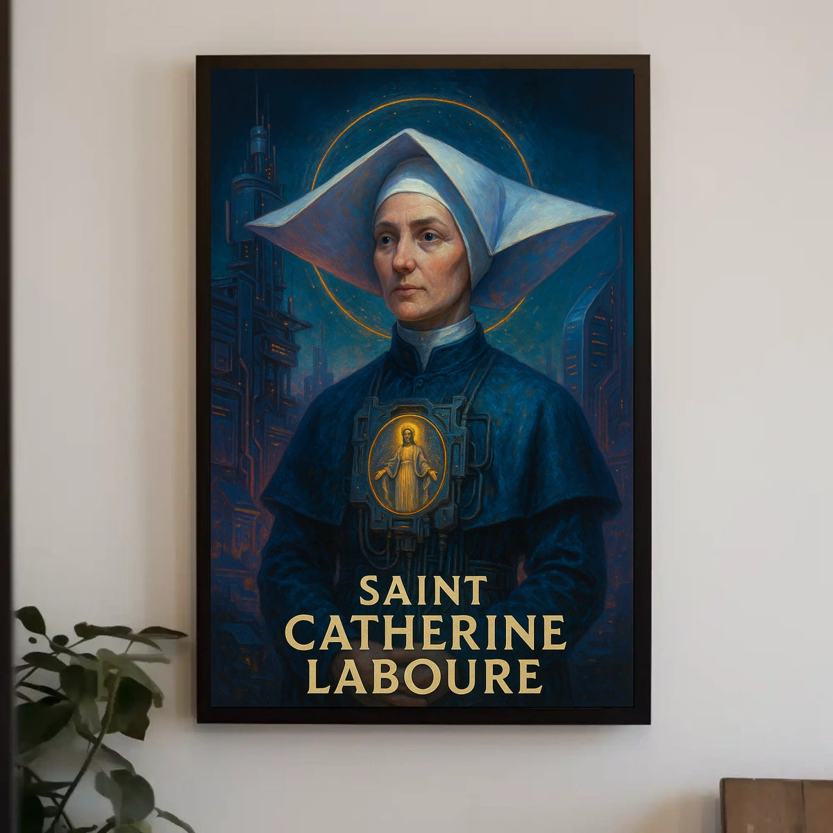 Saint Catherine LabourΓ© Poster