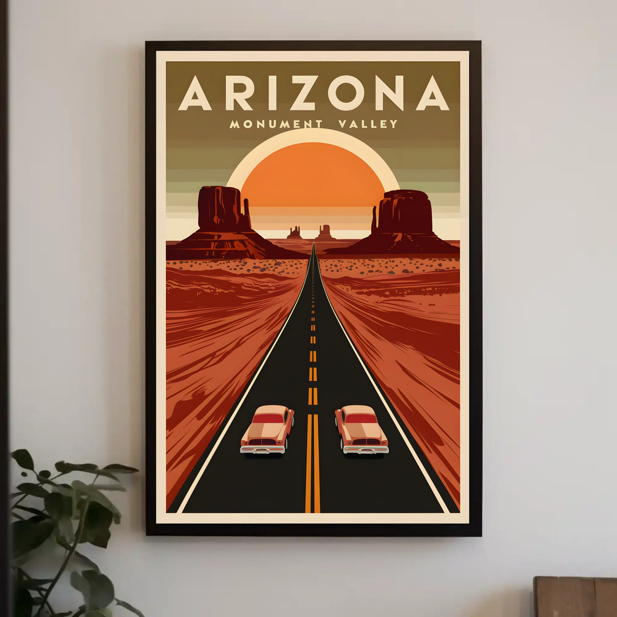 Journey Through Monument Valley Poster