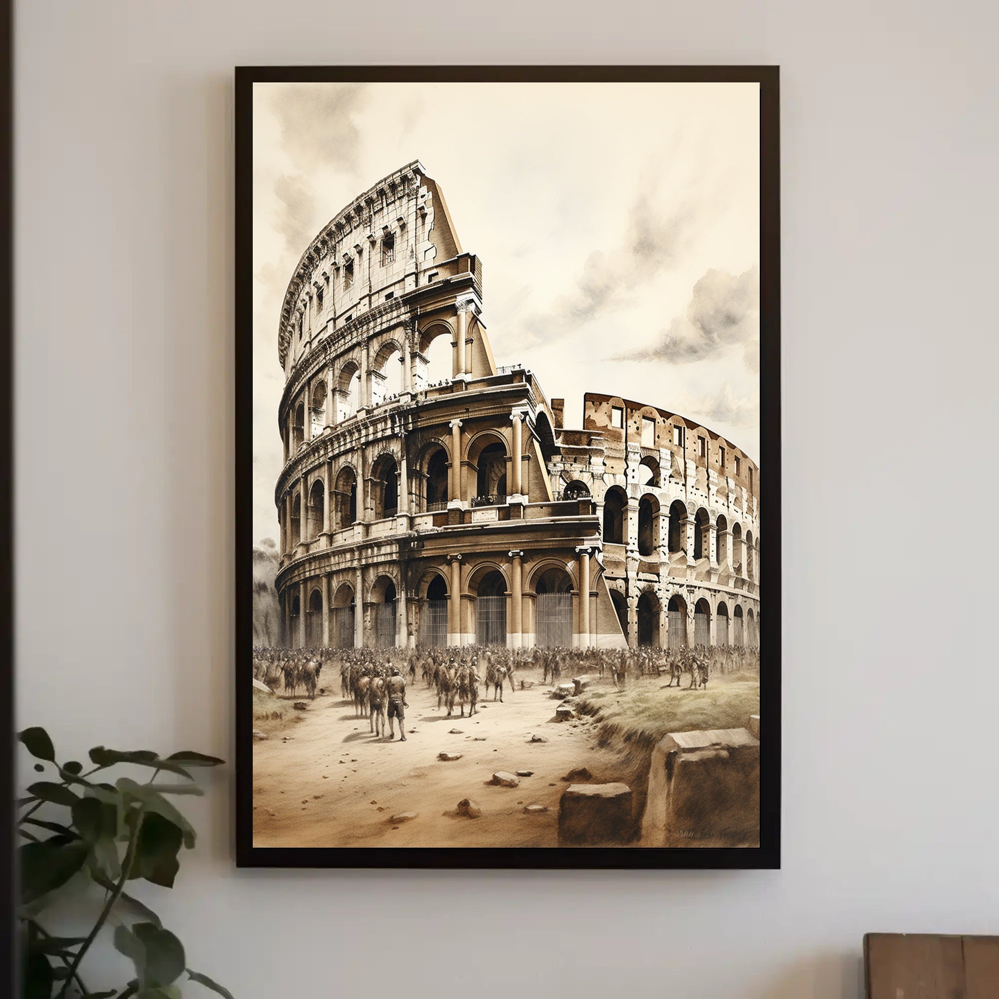 The Colosseum A Timeless Icon Poster