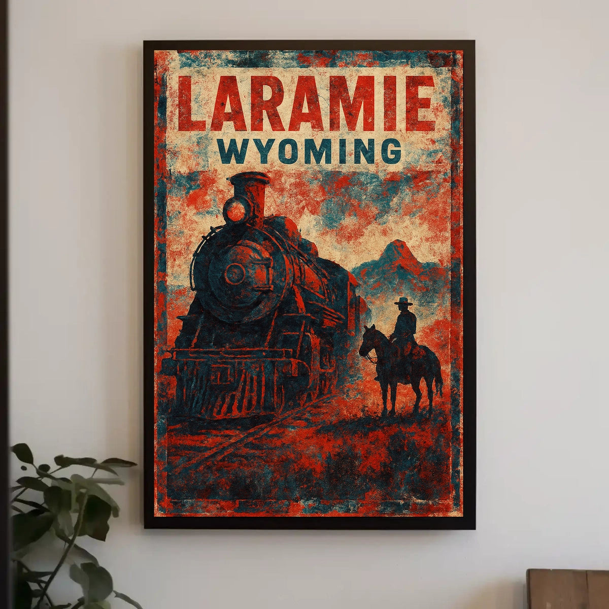 Laramie, Wyoming Poster