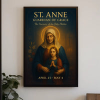 St. Anne Devotional Masterpiece: Cultural or Heritage Poster PosterGoat