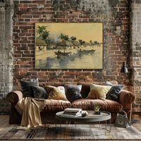 Indian Village, Cozumel Island Poster