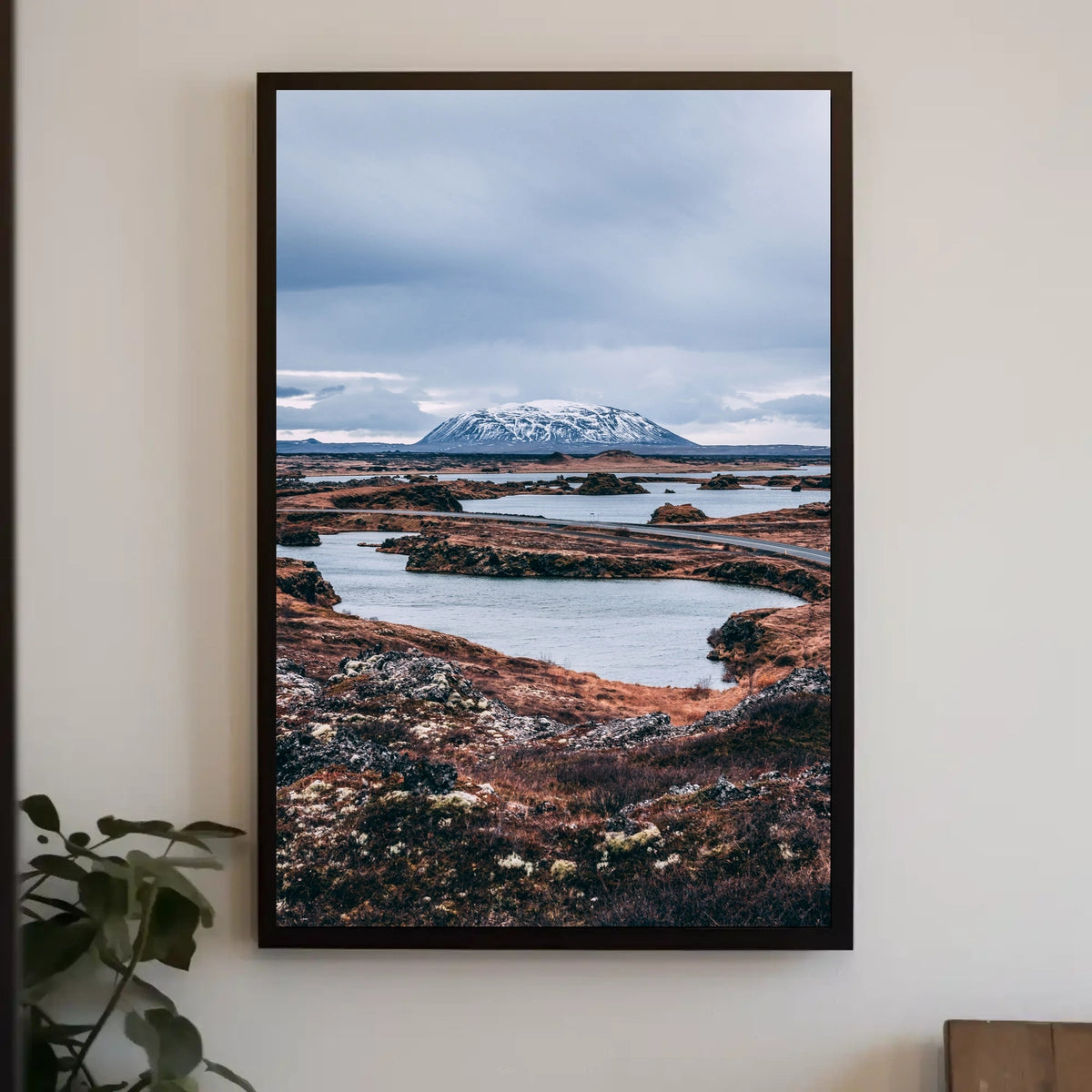 Serene Landscape Of Iceland Poster
