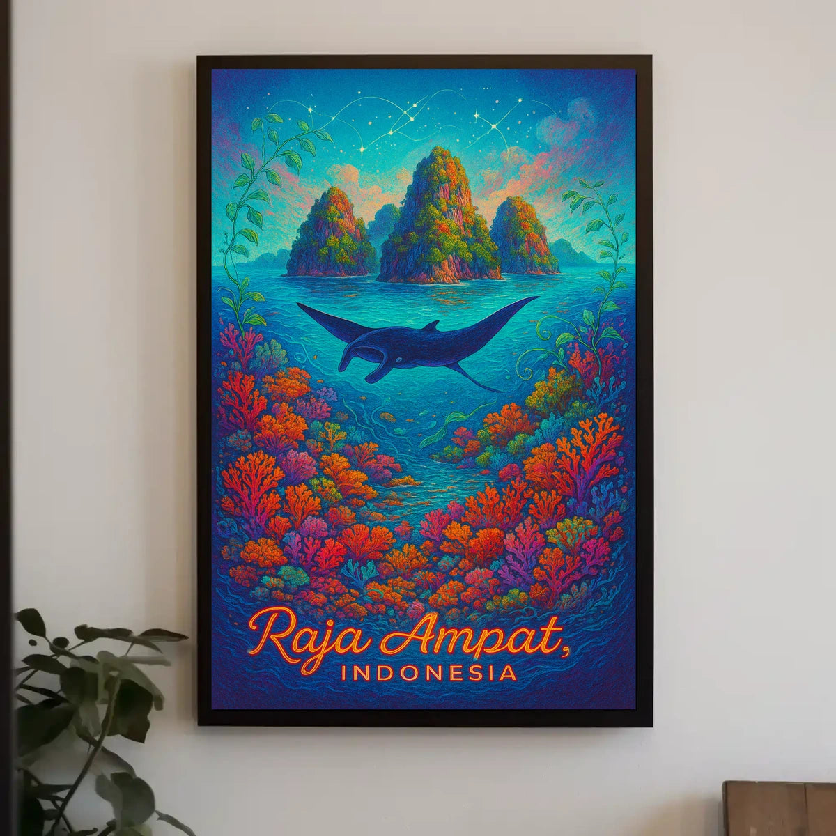 Raja Ampat, Indonesia Poster