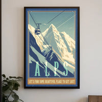 Discover the Alps Poster