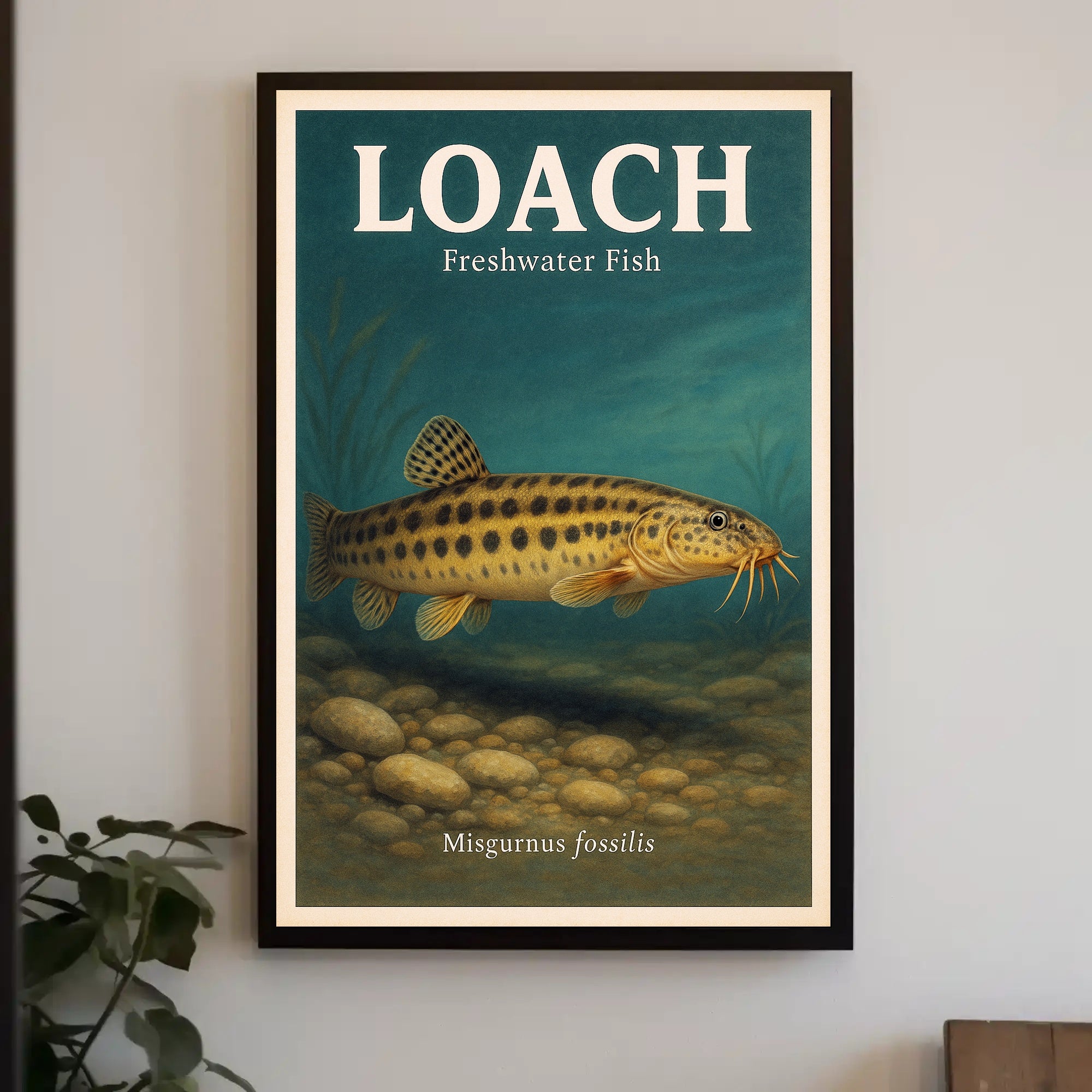 Loach Freshwater Fish Poster PosterGoat