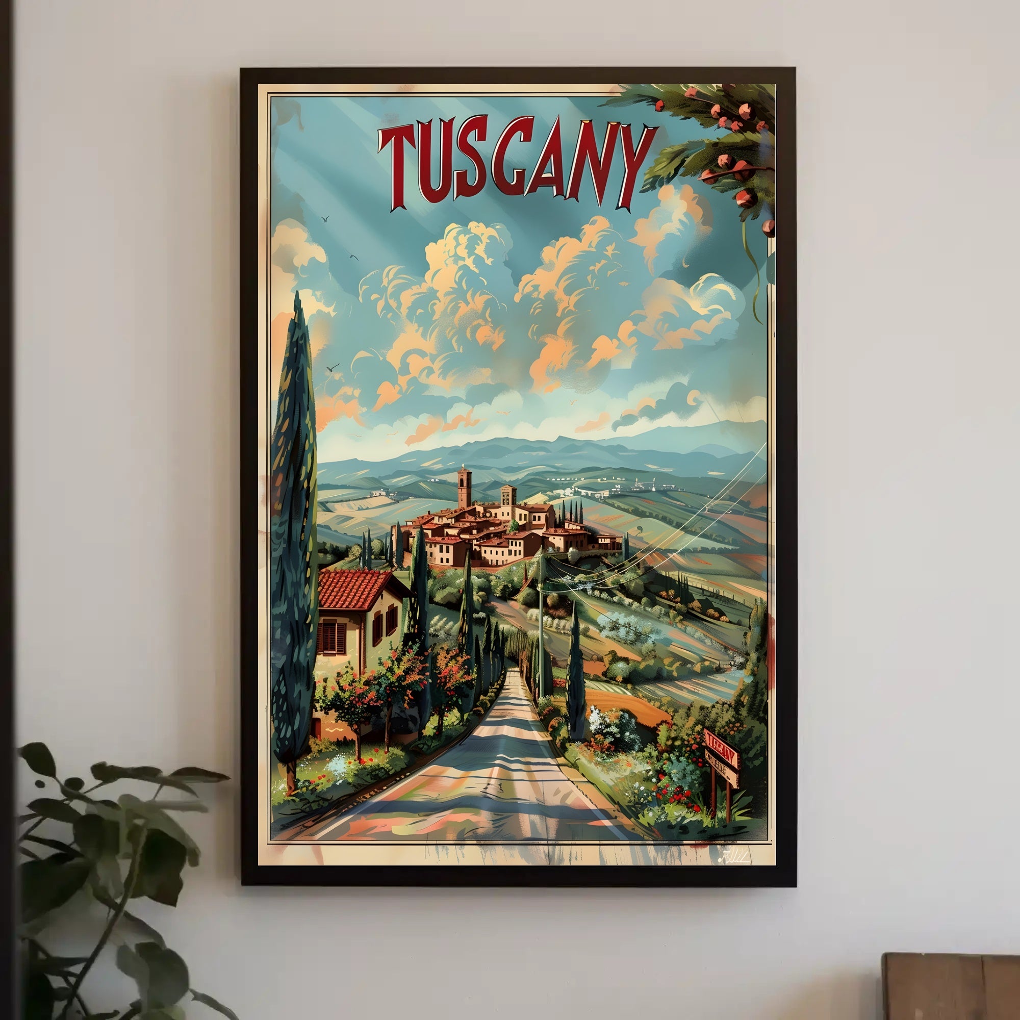 Enchanting Tuscany Poster