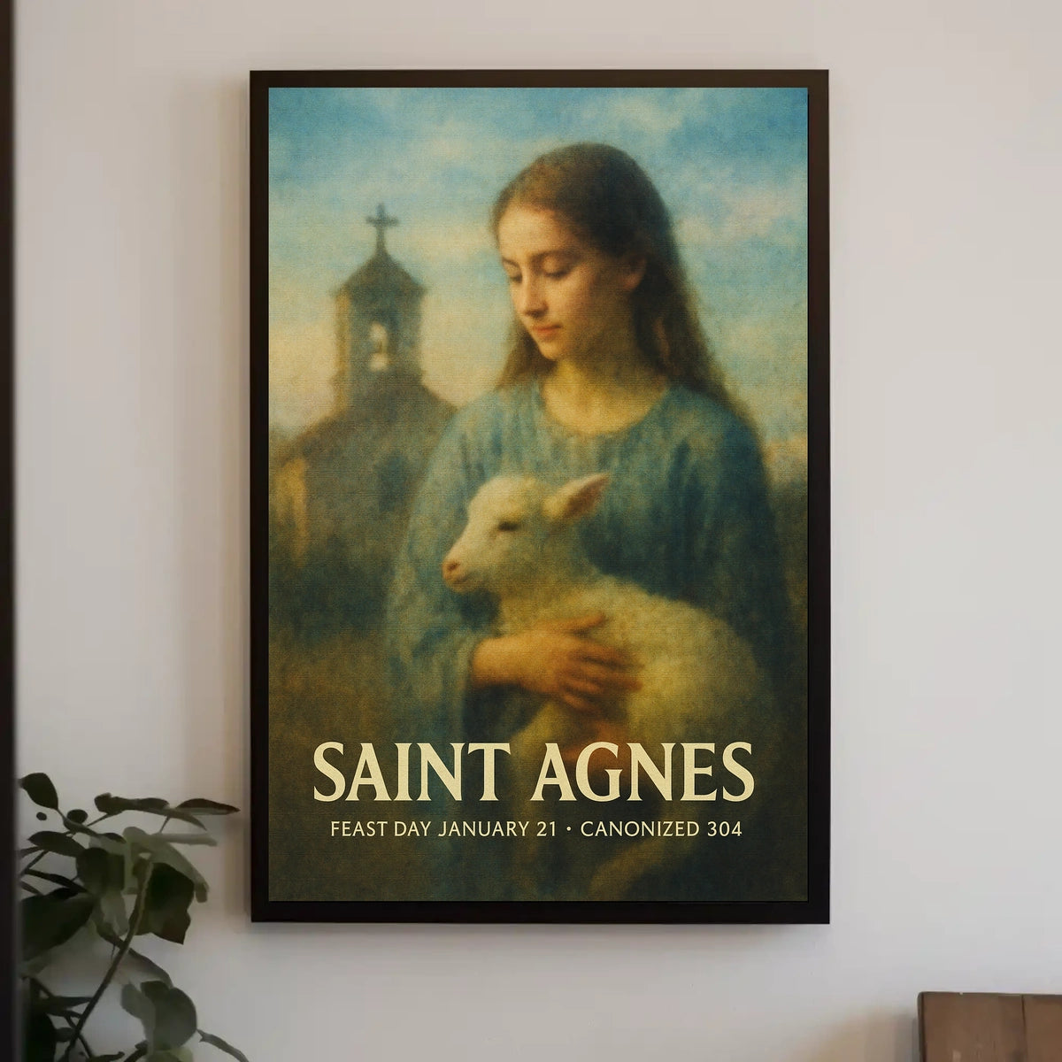 Saint Agnes Poster