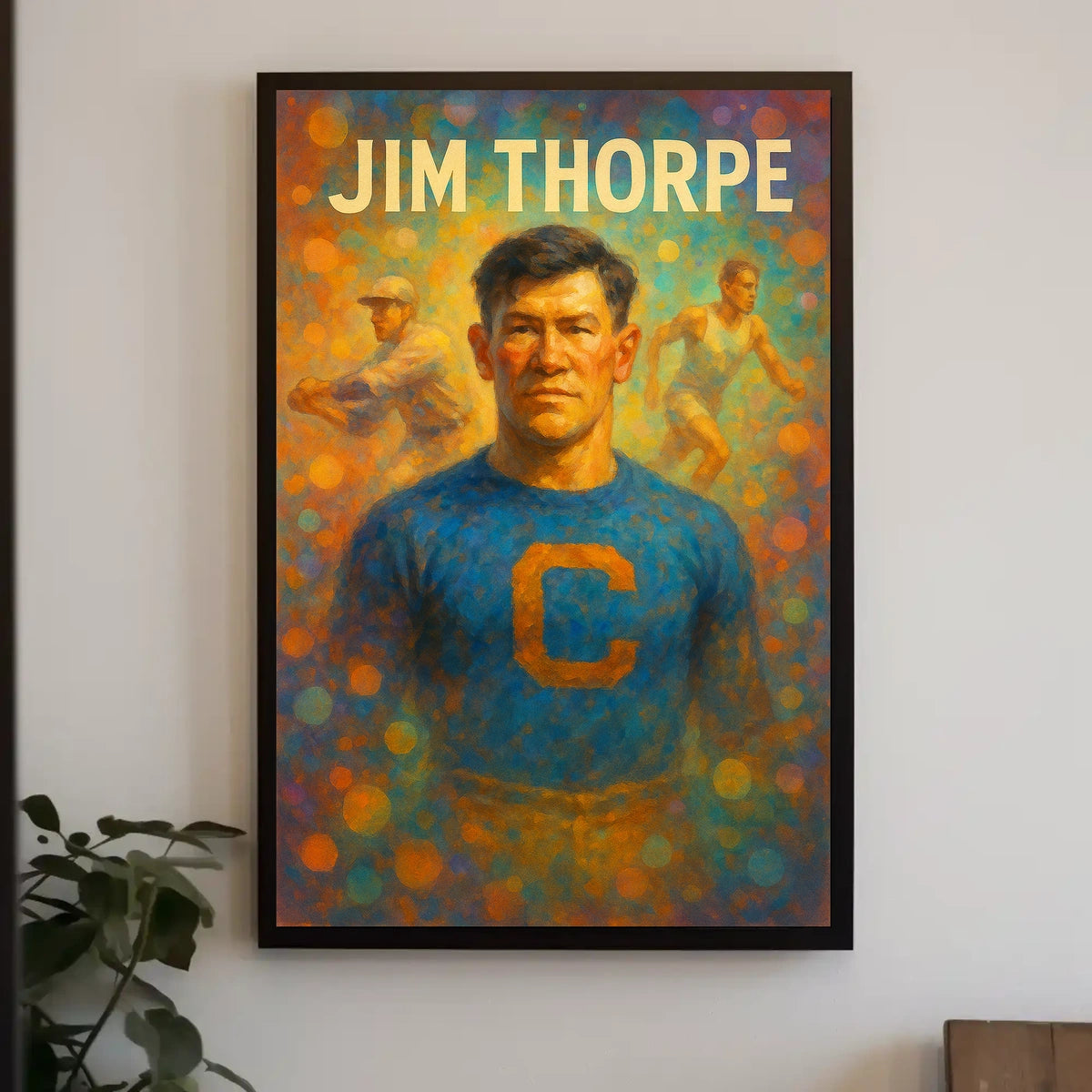 Jim Thorpe A Legendary Athlete Poster
