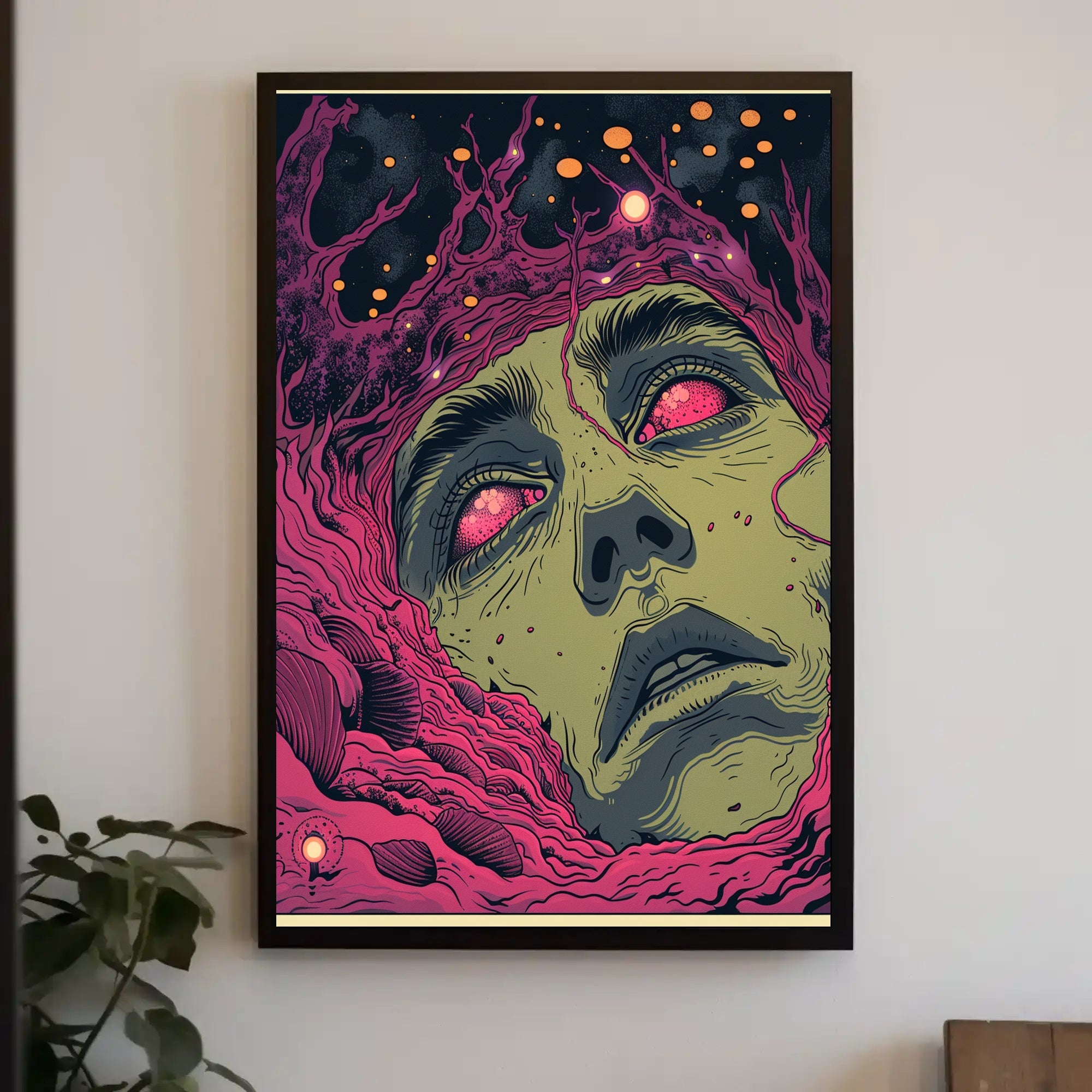 Cosmic Awakening Art Print Poster for Home Decor and Wanderlust Enthusiasts PosterGoat