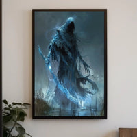 Spectral Reaper Fantasy Illustration Wall Decor Fantasy Poster PosterGoat