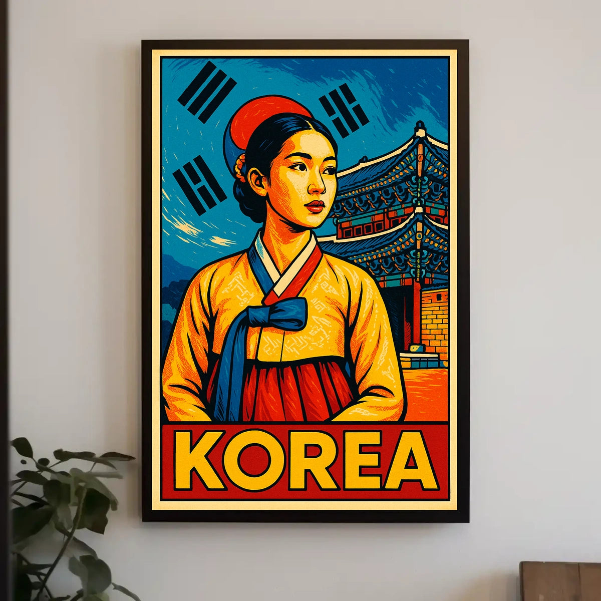 Korea Cultural Heritage Poster