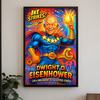 Dwight D. Eisenhower 34th President Poster PosterGoat