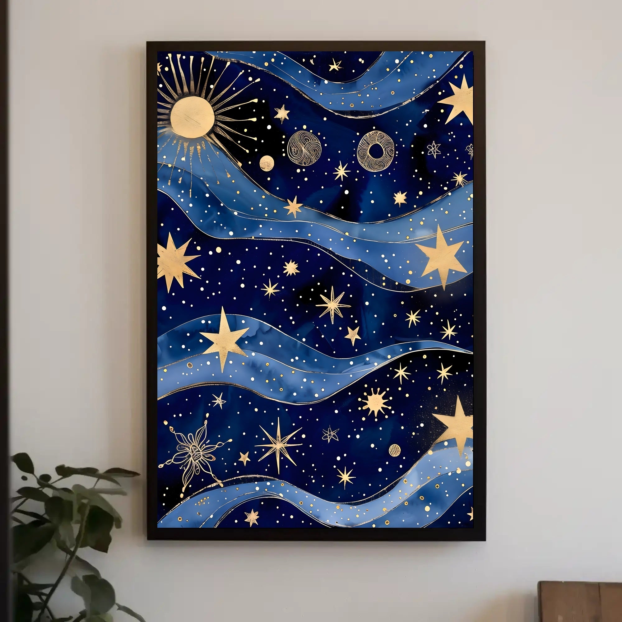 Celestial Cosmic Dreams in Space or Astronomy Poster