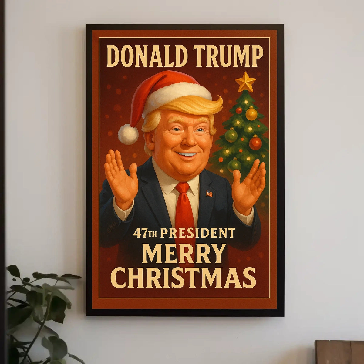 Trump as 47th President Political or Propaganda Poster