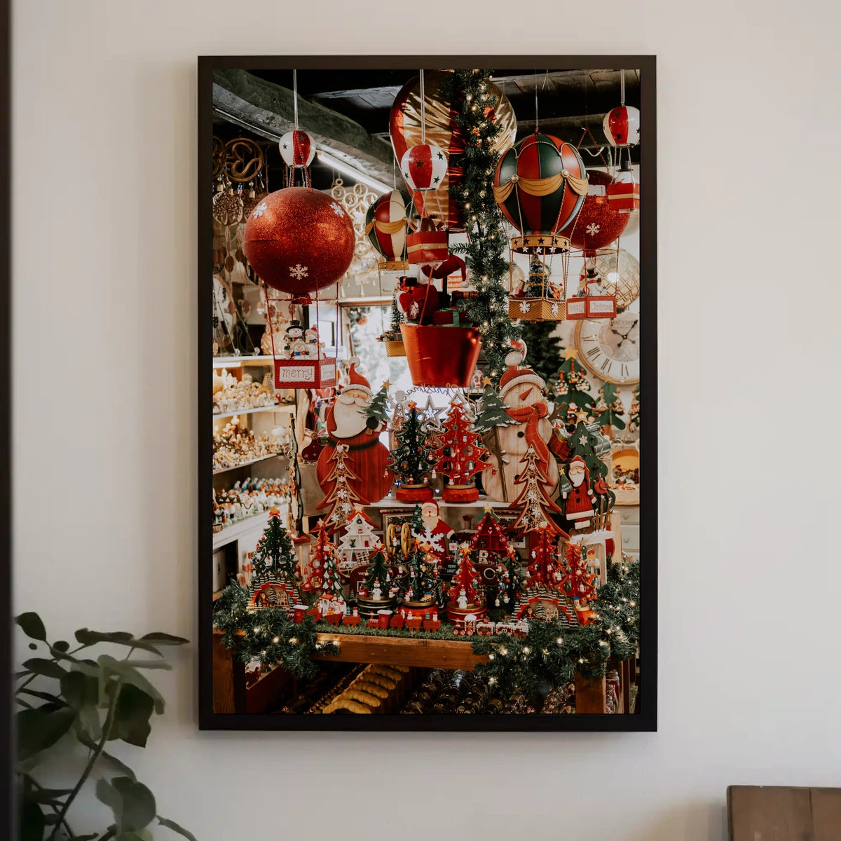 Festive Christmas Display Poster