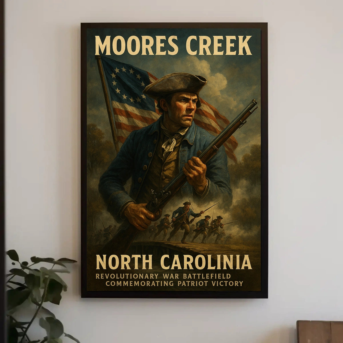 Moores Creek Revolutionary War Poster