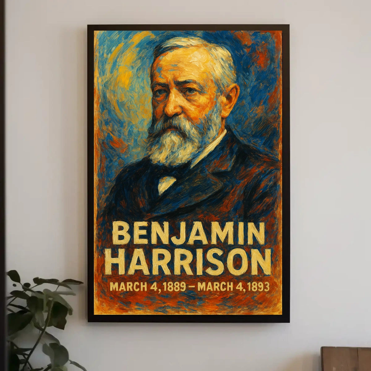 Benjamin Harrison Poster