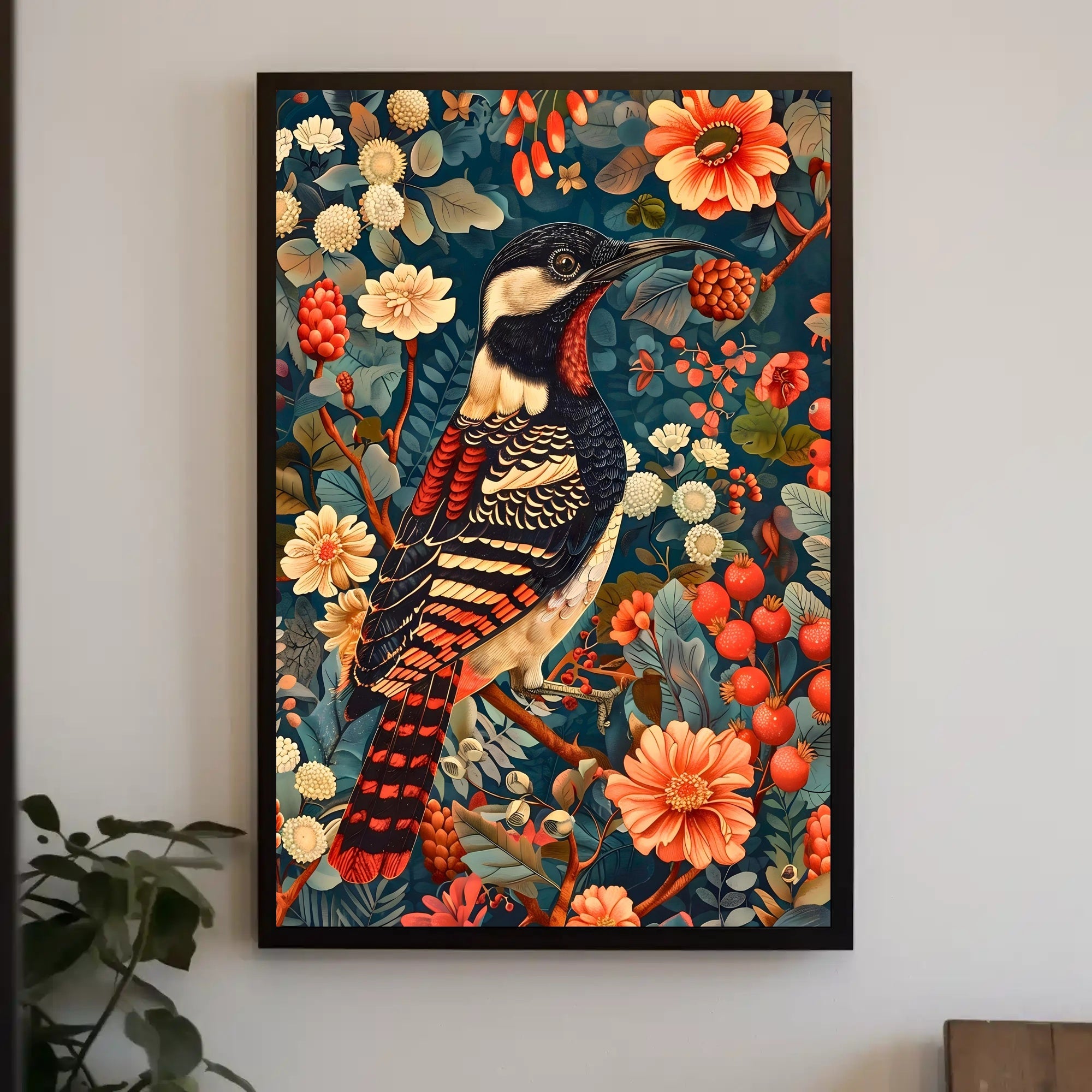Vibrant Nature Symphony Wall Art Print