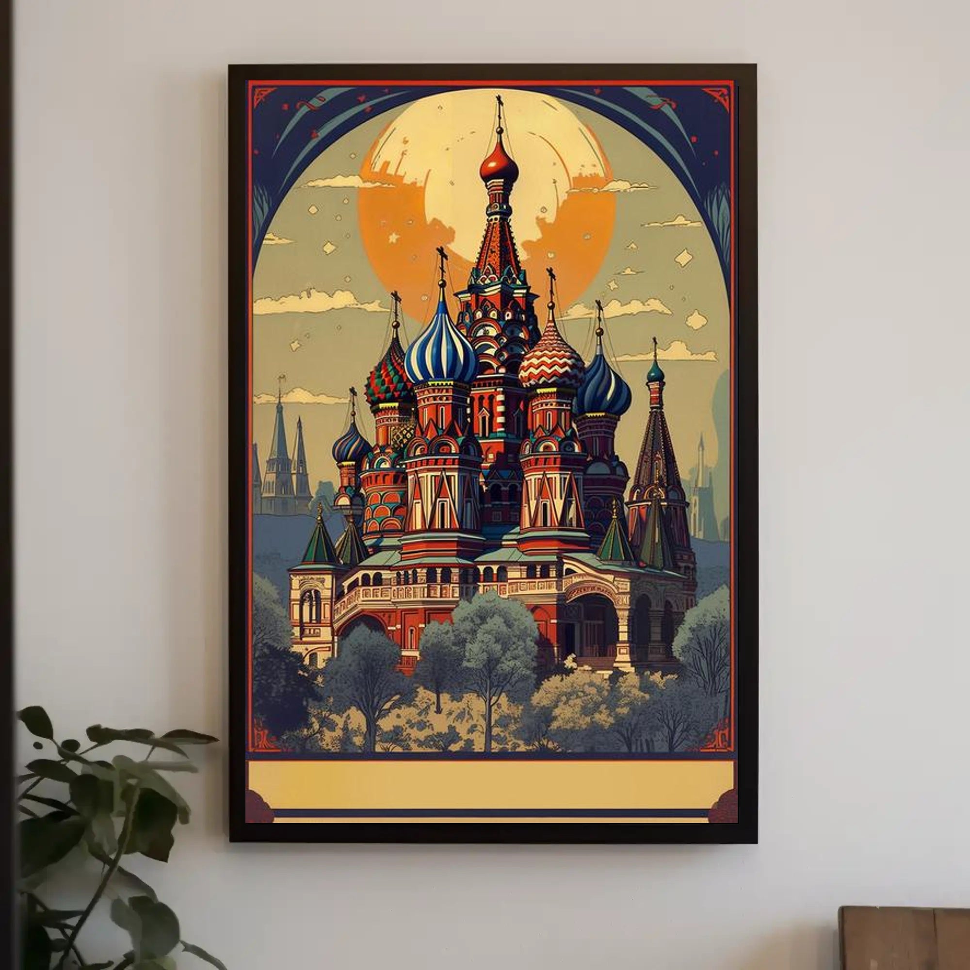 Enchanted Cathedral at Dusk Poster