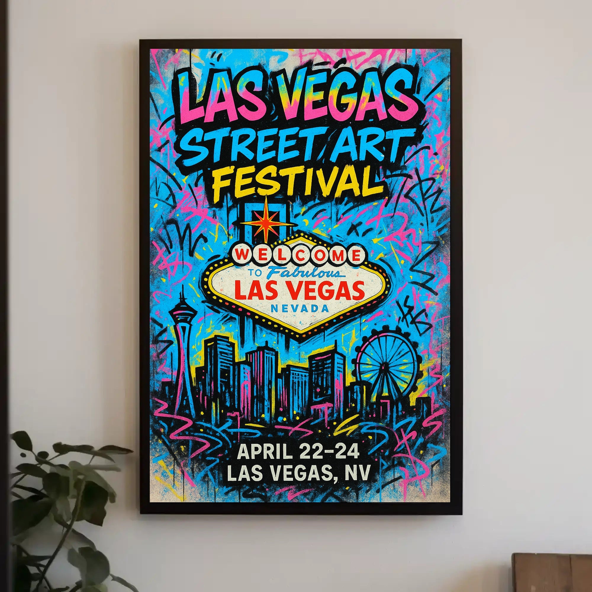 Las Vegas Street Art Festival Poster