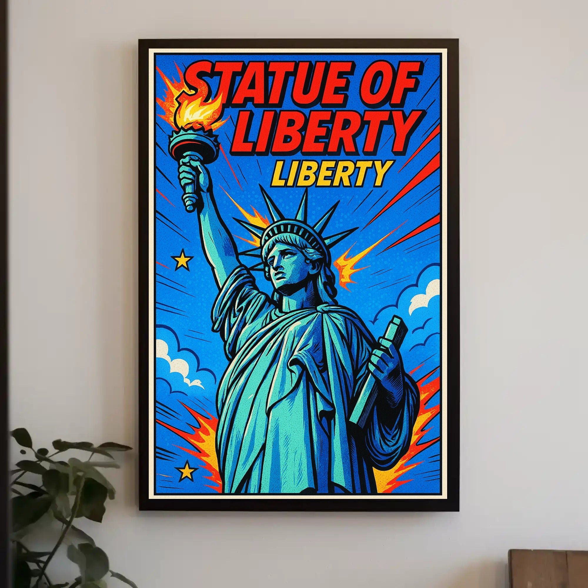 Statue of Liberty Icon of Freedom Poster PosterGoat