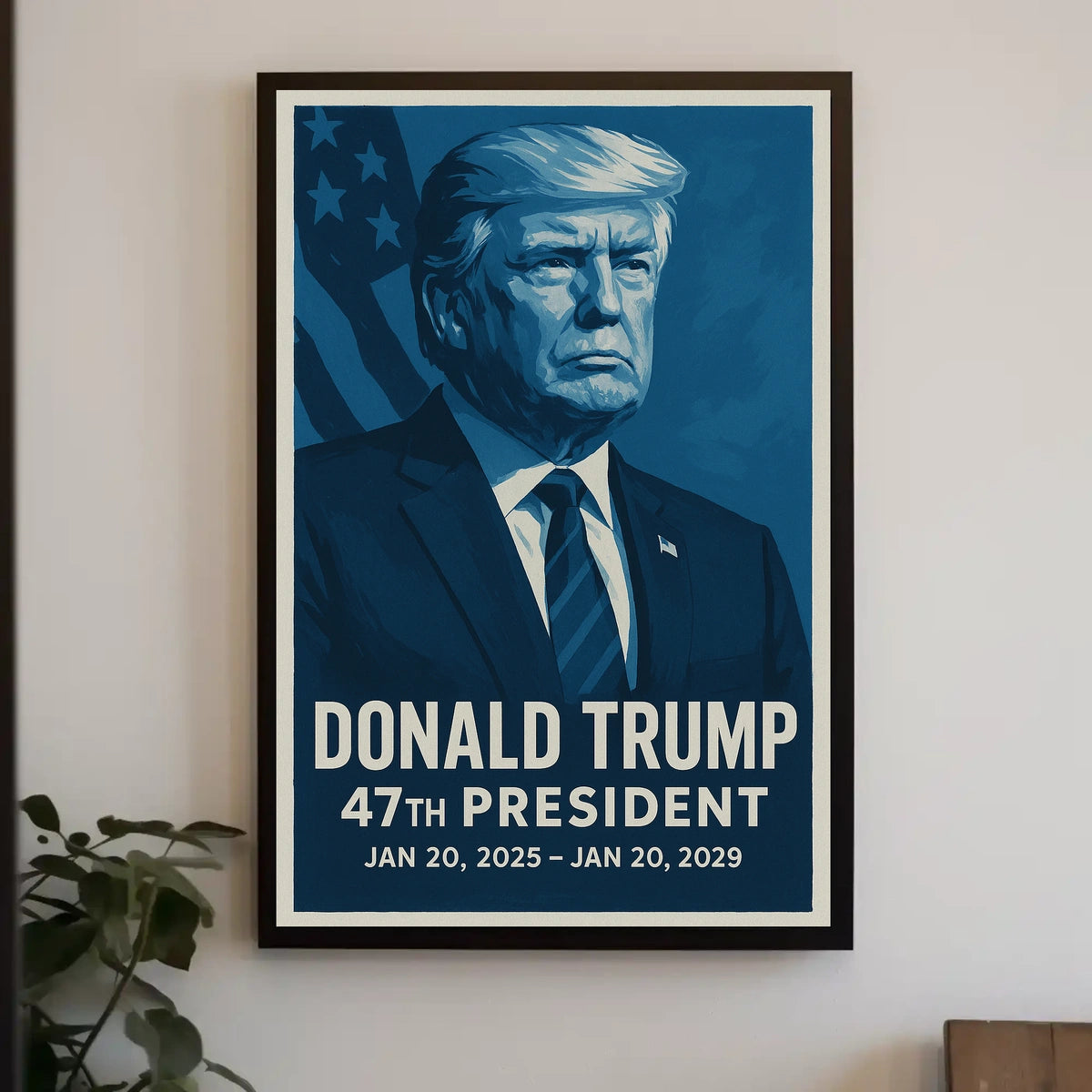 Donald Trump 47th President Poster