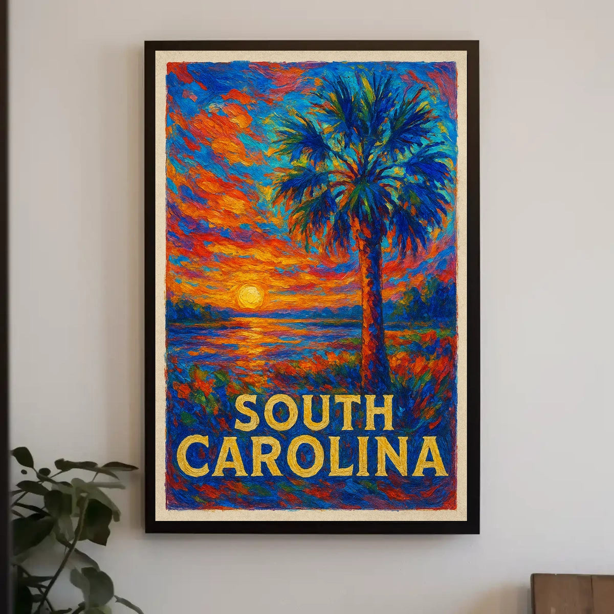 South Carolina Sunset Poster