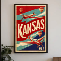 Kansas Aviation Adventure Poster