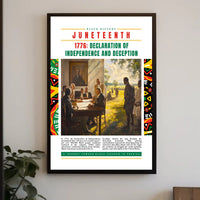 American Revolution in 1776 Historical or Presidential Poster