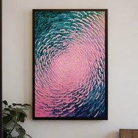 Swirling Colors Abstract Poster Art Print