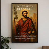 Saint Felix of Spoleto Poster PosterGoat