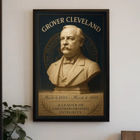 Grover Cleveland 24th President Poster